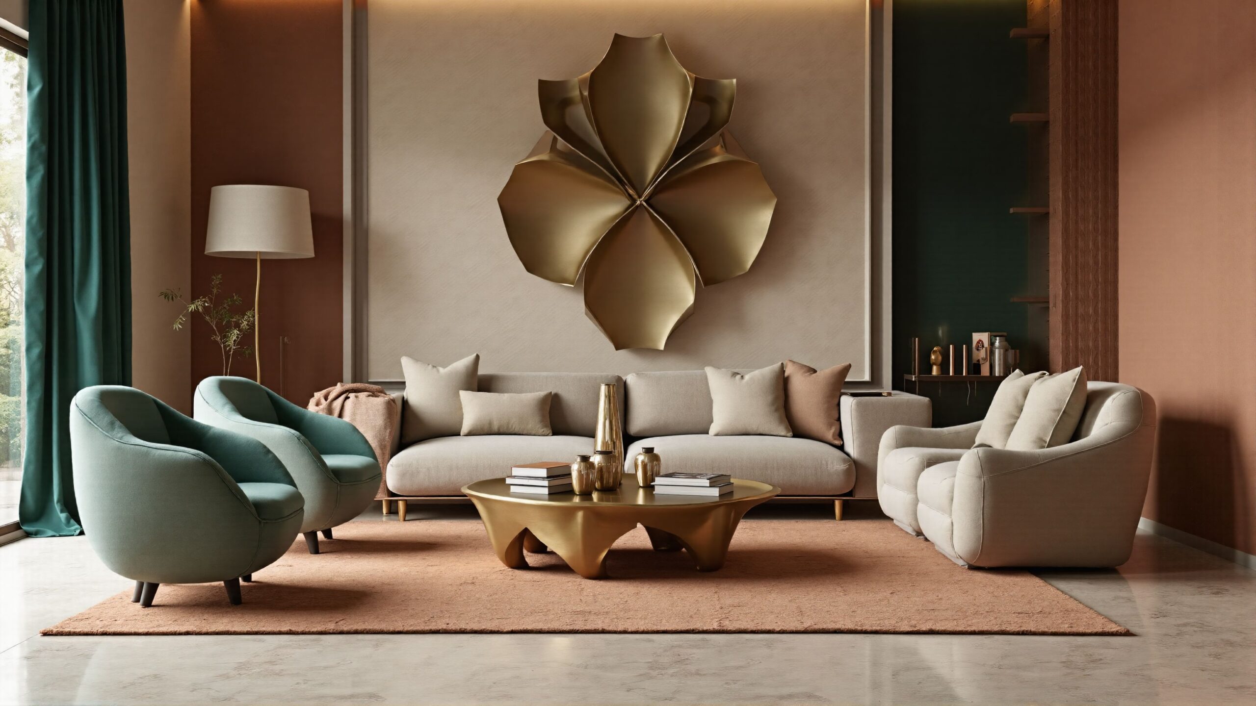 Luxury Living Rooms: Custom-Made Furniture & Exclusive Materials