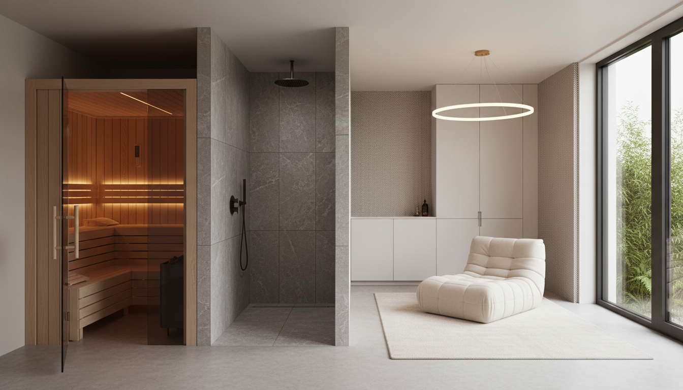 Wellnessbereich zuhause 2026: Zonen, Luftqualität, Licht